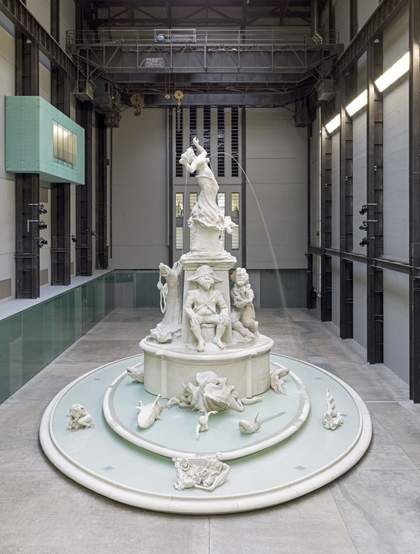 Photograph of Kara Walker's 'Fons Americanus' at Tate Modern