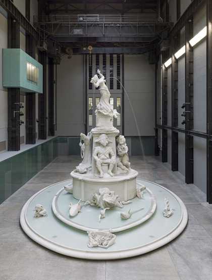 Photo of Kara Walker's installation 'Fons Americanus'