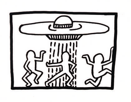 Keith Haring, Untitled 1980