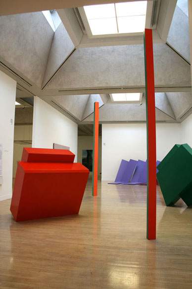 Overall view of Call installed in Tate Britain galleries after treatment.