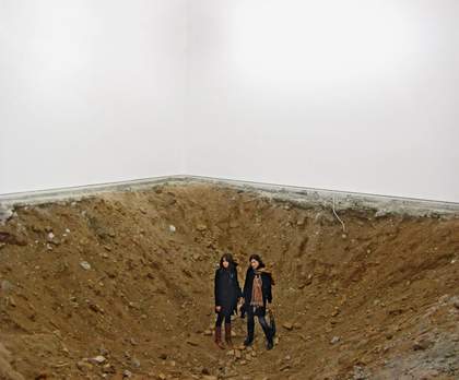 Installation view of Urs Fischer's You (2007) at Gavin Brown's enterprise, New York