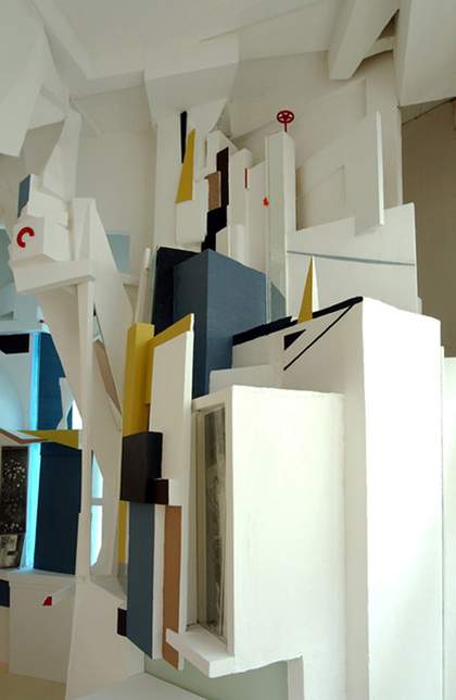Kurt Schwitters Merzbau 1933, reconstruction by Peter Bissegger 1981–3