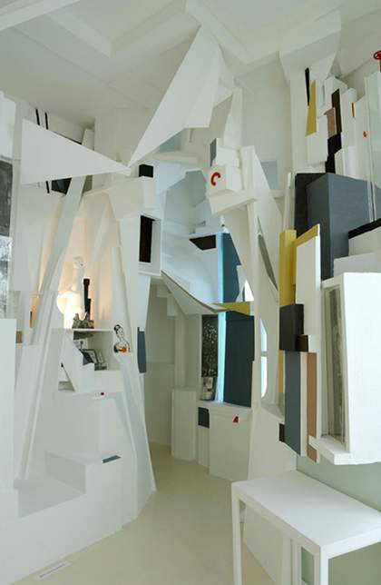 Kurt Schwitters Merzbau 1933, reconstruction by Peter Bissegger 1981–3