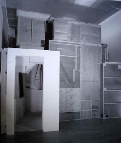 Merzbau, travelling version 1988 Reconstruction in PAC, Milan 2001