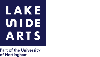 In partnership with Lakeside Arts (left aligned)