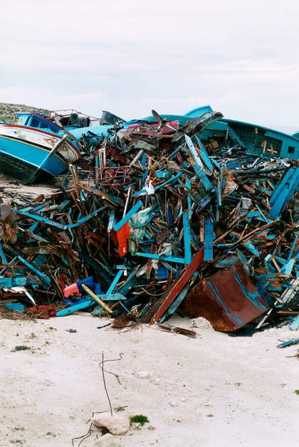 ​Wolfgang Tillmans Lampedusa 2008 © Wolfgang Tillmans