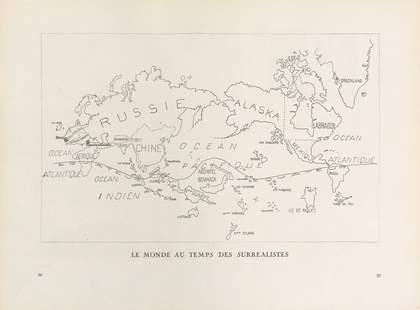 This is the crediting: Le monde au temps des surréalistes” (The World in the Time of the Surrealists), from Variétés (Brussels), special Surrealist number, June 1929 Tate Library