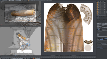 analytic image of a dome