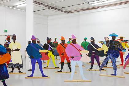Lubaina Himid Naming the Money 2004