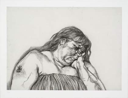Lucian Freud Woman with an Arm Tattoo 1996