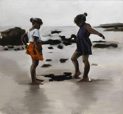 Lynette Yiadom-Boakye, Condor And The Mole 2011, Arts Council Collection (London, UK) © Lynette Yiadom-Boakye