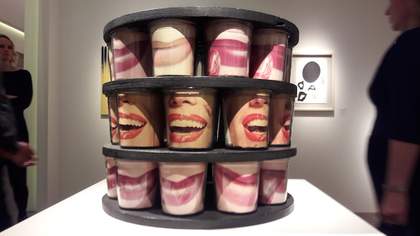 Marcel Broodthaers' Two Marilyns, 1964–5. Keitelman Gallery