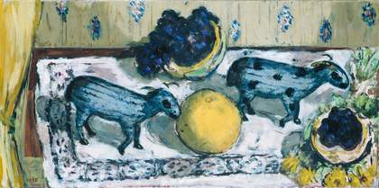 Marie-Louise von Motesiczky Still Life with Sheep 1938 © Marie-Louise von Motesiczky Charitable Trust