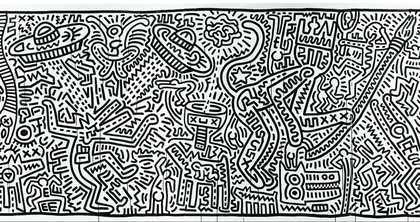 Keith Haring, The Matrix 1983