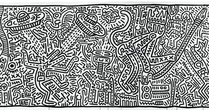 Keith Haring, The Matrix 1983