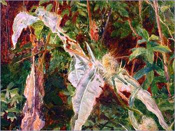 Detail of meadowsweet from Ophelia