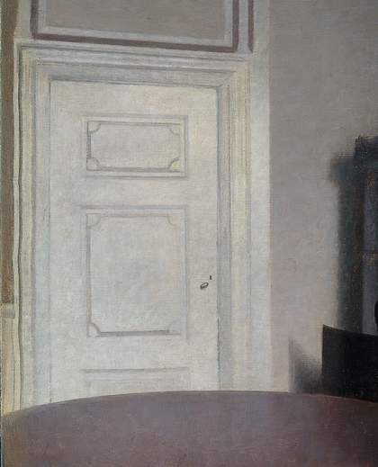 Detail of Vilhelm Hammershøi, Interior 1899