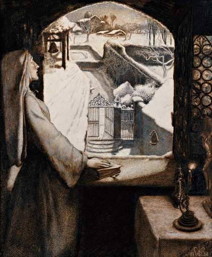John Everett Millais St Agnes’s Eve 1854