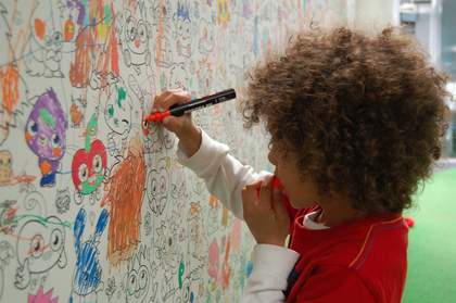 Six year old Jude's visit to the Moshi Monsters studio in London
