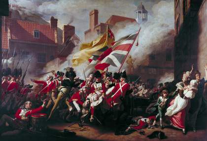 Fig.1 John Singleton Copley, The Death of Major Peirson, 6 January 1781 1783