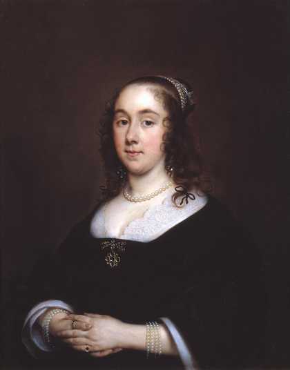 Fig.1 Cornelius Johnson 1593−1661 Portrait of an Unknown Lady 1646 Oil paint on canvas 794 x 641 mm N02530