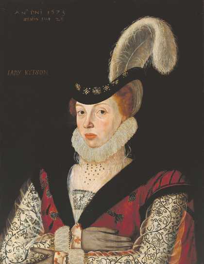 Fig.1 George Gower c.1540–1596 Elizabeth, Lady Kytson 1573