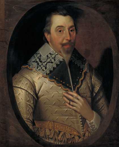 John Souch 1594-1644 or 5 George Puleston (?) c.1625-30 Oil paint on canvas 770 x 640 mm N06247