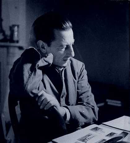 Photograph of Paul Nash during the Second World War