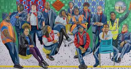 Aliza Nisenbaum London Underground: Brixton Station and Victoria Line Staff 2018-19 © Aliza Nisenbaum. Courtesy the artist and Art on the Underground, London; Mary Mary, Glasgow; Anton Kern Gallery, New York