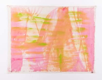 Vivian Suter, Nisyros (Vivian’s bed) 2016–17 
