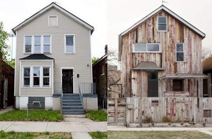 Theaster Gates, Archive House Past (2009) and Present (2013) photos: Sara Pooley 2013