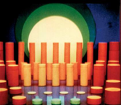 Oskar Fischinger Composition in Blue 1935 still