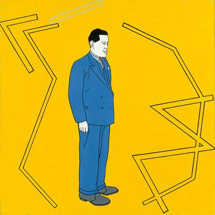 Patrick Caulfield Portrait of Juan Gris 1963