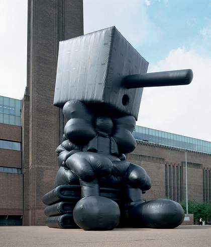 Paul McCarthy Blockhead Installation view at Tate Modern