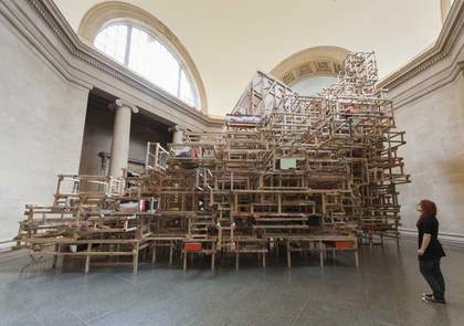 Phyllida Barlow dock 2014