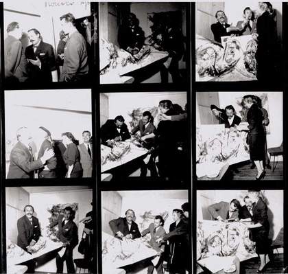 Pinot Gallizio Documentation, Industrial Painting c1958