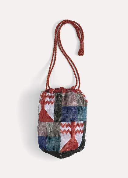 Sophie Taeuber-Arp Geometric Forms (beaded bag) 1918 Museum für Gestaltung, Zürcher Hochschule der Künste, Zurich. Decorative Arts Collection