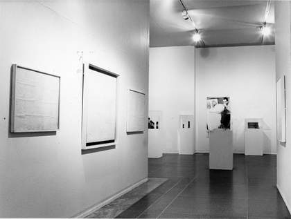 Installaton view of Two European Artists 1974