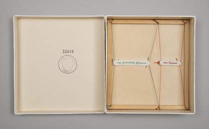 Simon Cutts Poinsettia Coracle Press, London 1975