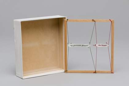 Simon Cutts Poinsettia Coracle Press, London 1975