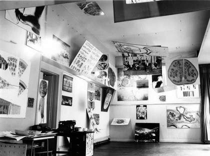 Installation view of Parallel of Life and Art, Institute of Contemporary Arts, London 1953