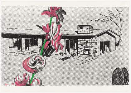 Sigmar Polke  Weekend House (Wochenendhaus) from Graphics of Capitalist Realism (Grafik des Kapitalistischen Realismus) 1967