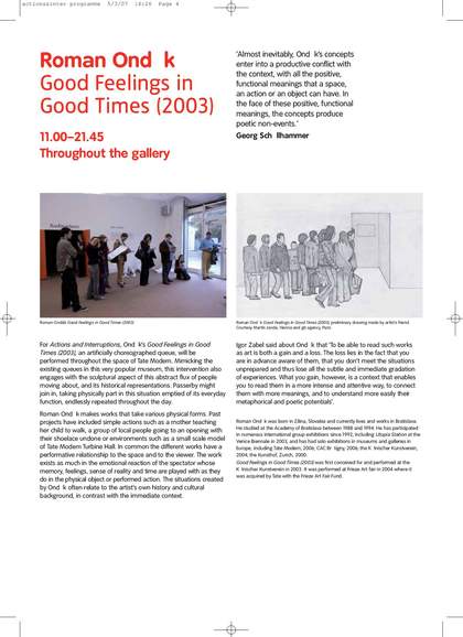 Actions and Interruptions programme notes p.4 of 6