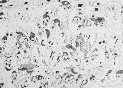 Malangatana Ngwenya Untitled 1968