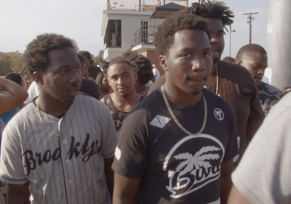Kevin Jerome Everson, Rams 23 Blue Bears 21 2017, production still. 