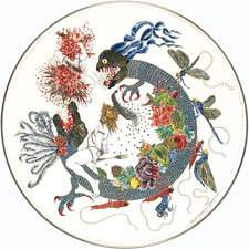 Raqib Shaw Study for Reflections II 2006