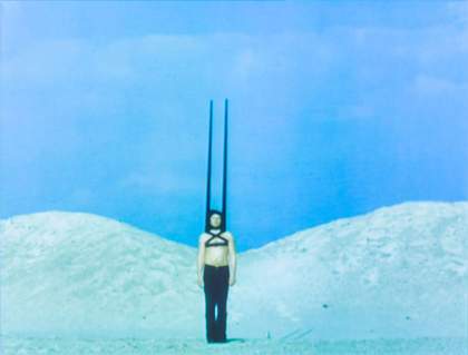 Rebecca Horn, Performances I 1972 (film still)