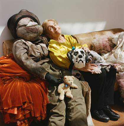 Paula Rego in her studio in London, 2019