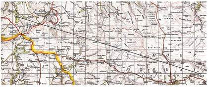 Richard Long A Ten Mile Walk England 1968