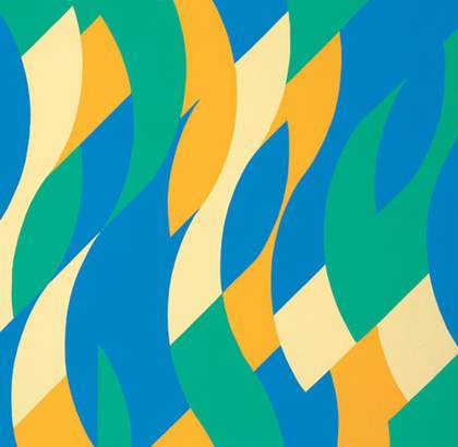 Bridget Riley Reve 1999 oil on linen 228.3 x 238.1 cm